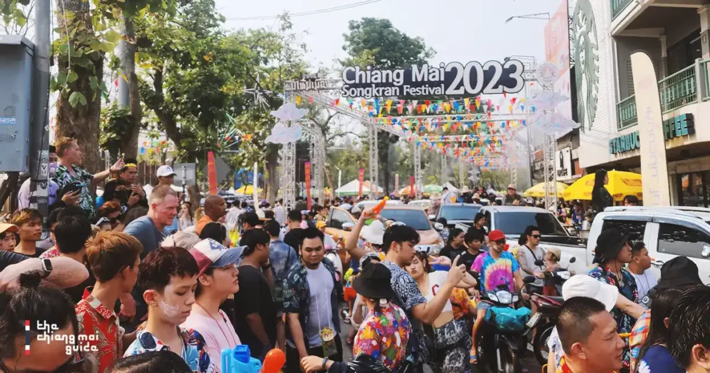 Songkran festival chiang mai 2023