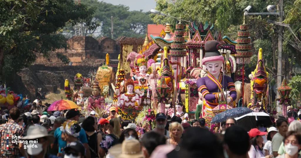 Flower festival in chiang mai